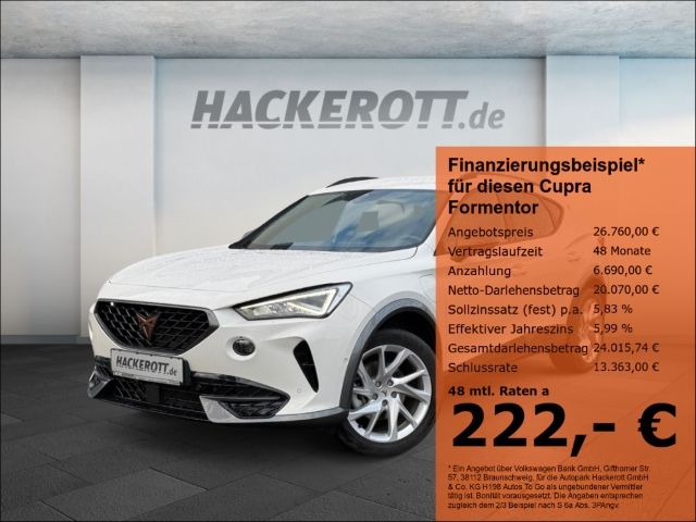 Cupra Formentor e-Hybrid für 336 ,- € mtl. ohne Anzahl