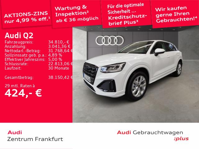 Audi Q2 35 TFSI advanced S tronic LED DAB VC PDC Sitz