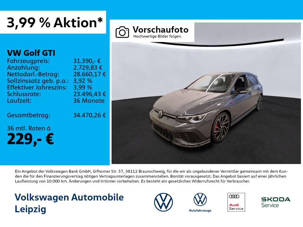 Volkswagen Golf VIII GTI 2.0 TSI Clubsport "Black Style"DSG