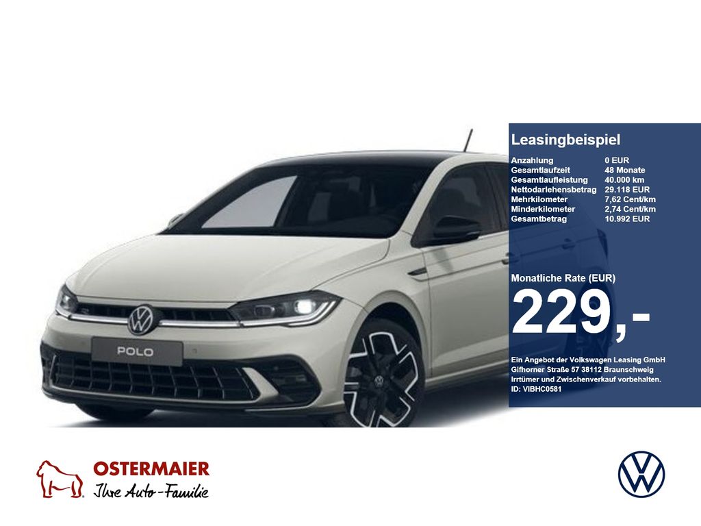 Polo R-Line 1.0TSI DSG IQ.LIGHT,ACC,NAVI,KEYLESS