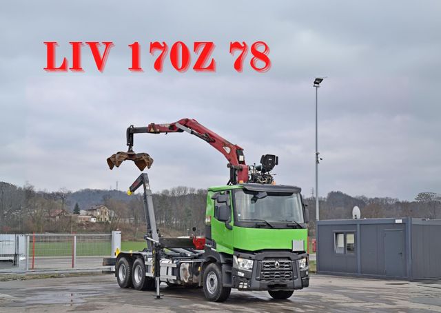 Renault C430* ABROLLKIPPER *LIV 170Z 78 * 6x4