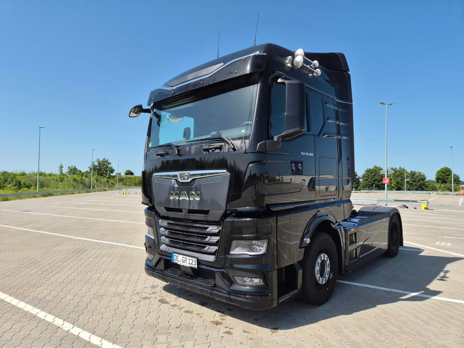 MAN TGX 18.480, Miete, Standklima, LED, Retarder,