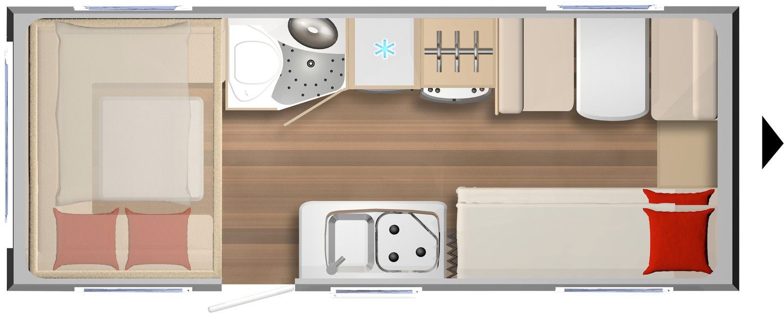 Fahrzeugabbildung Bürstner Premio Plus 510 TK *Modell2025*1.800kg*Paket2*