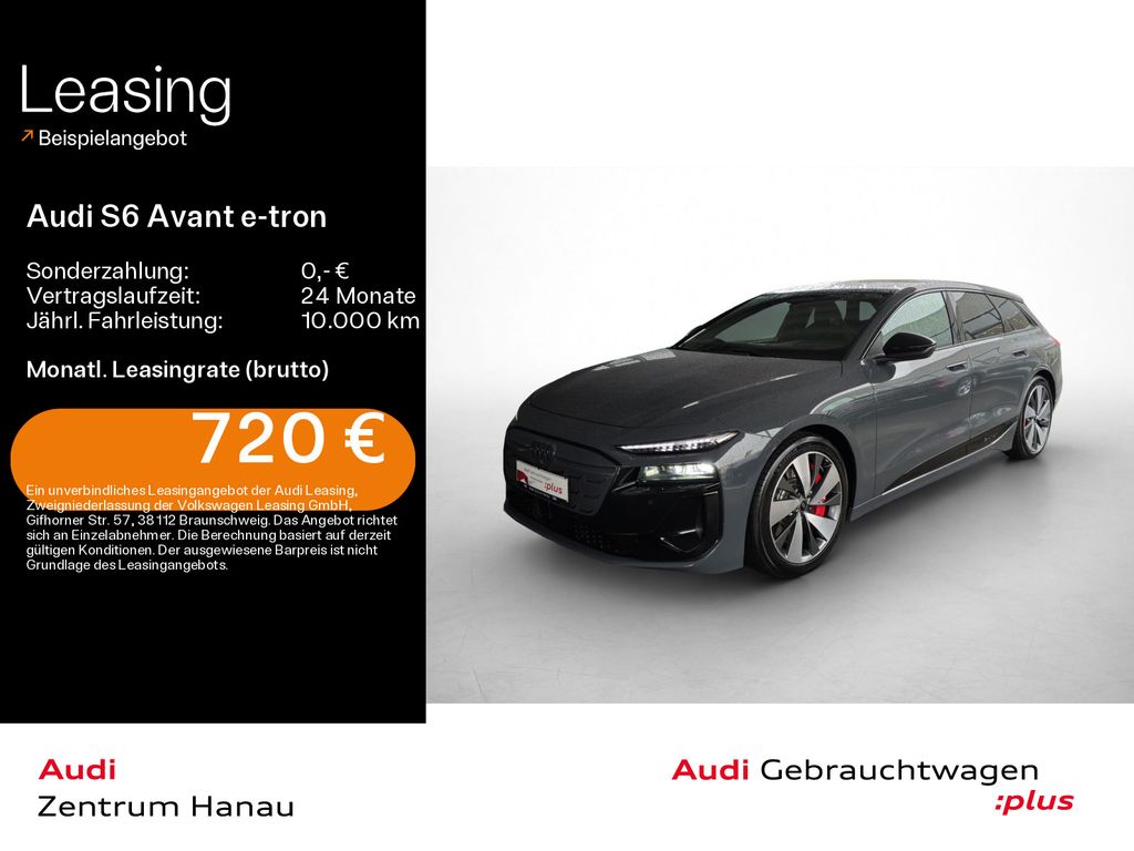 Audi S6 Avant e-tron *MATRIX*HUD*AHK*PANO*B&O*20ZOLL*