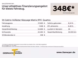 Audi S5 Cabrio Vollleder Massage Matrix RFK  Quattro - gebrauchte Audi S5 aus dem Jahr 2017
