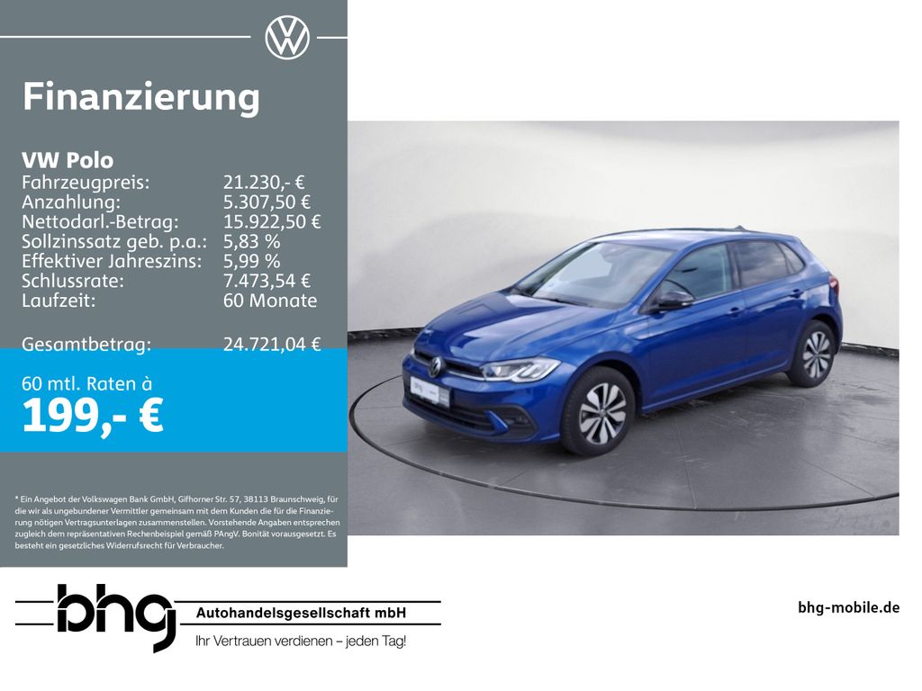 Polo Life 1.0TSI *CARPLAY*AHK*KLIMA*