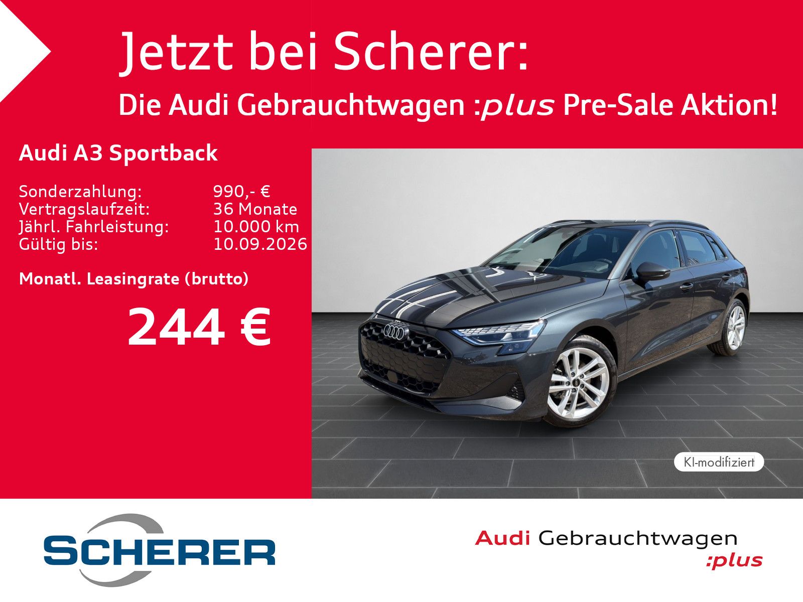 Audi A3 Sportback 35 TDI 110(150) kW(PS) S tronic