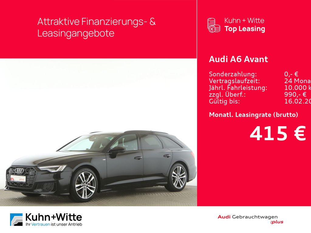 A6 Avant 50 TDI quattro S line AHK+Matrix+RFK