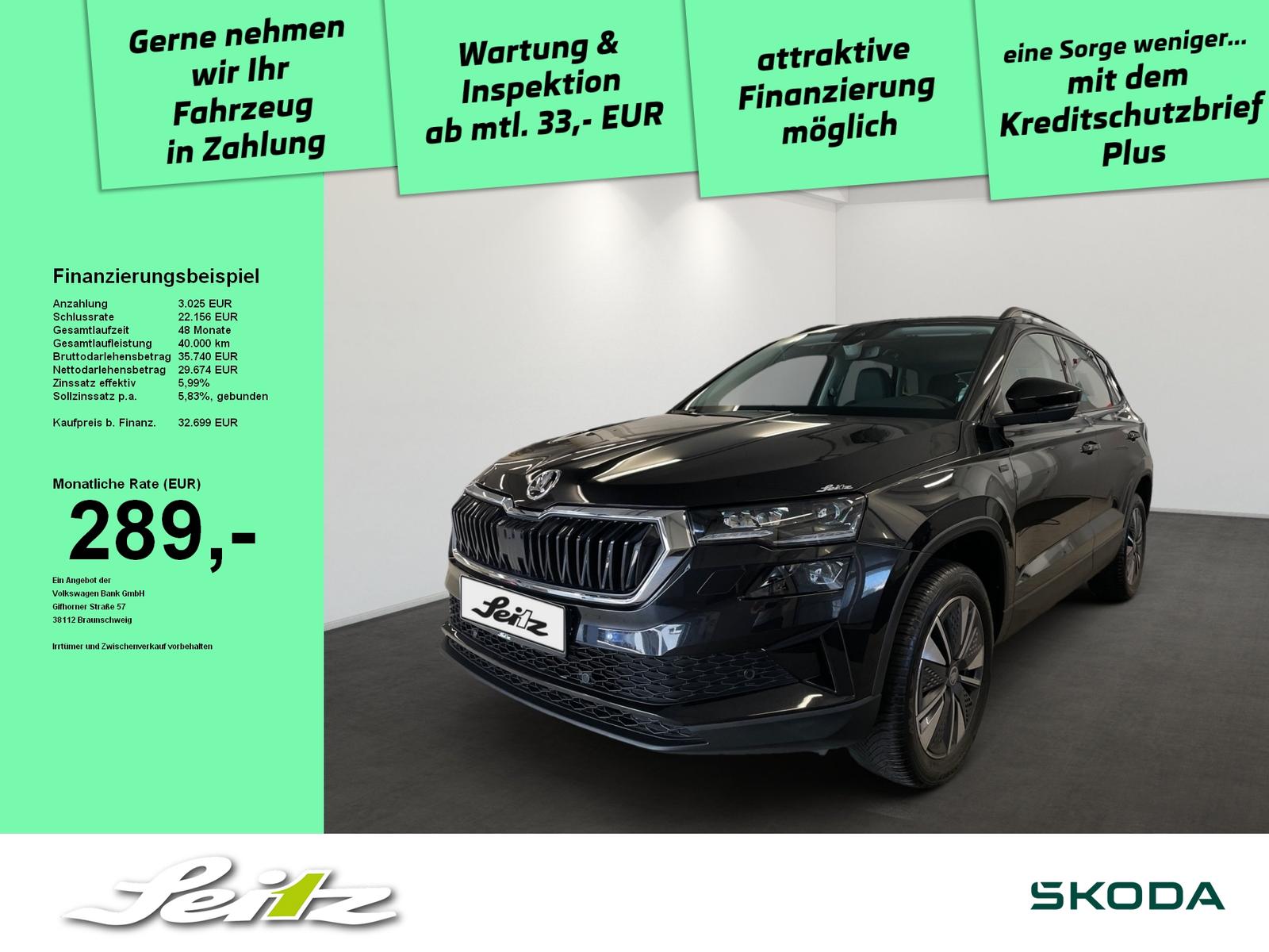 Skoda Karoq 2.0 TDI Tour *AHK*MATRIX*STANHZG*