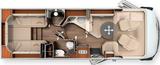 Carthago chic s-plus I 50 LE Alde 4xLith.+SW Leder SAT/TV - Carthago Chic t