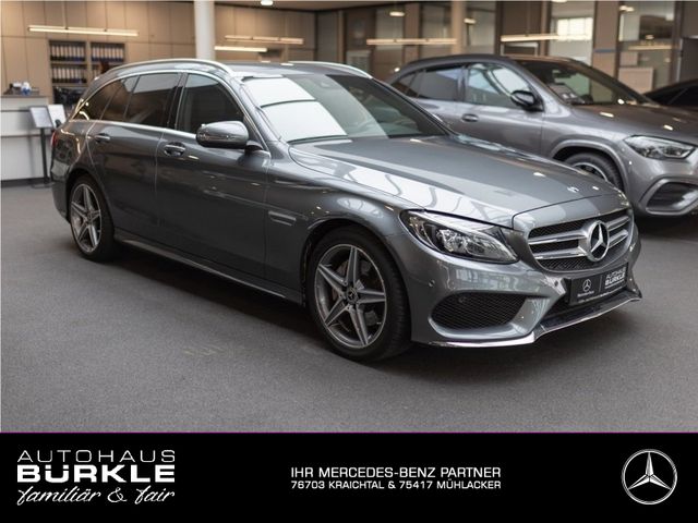 Mercedes-Benz C 180 T AMG,AHK,EasyPack,18",Navi,LED,Tempo,PTS