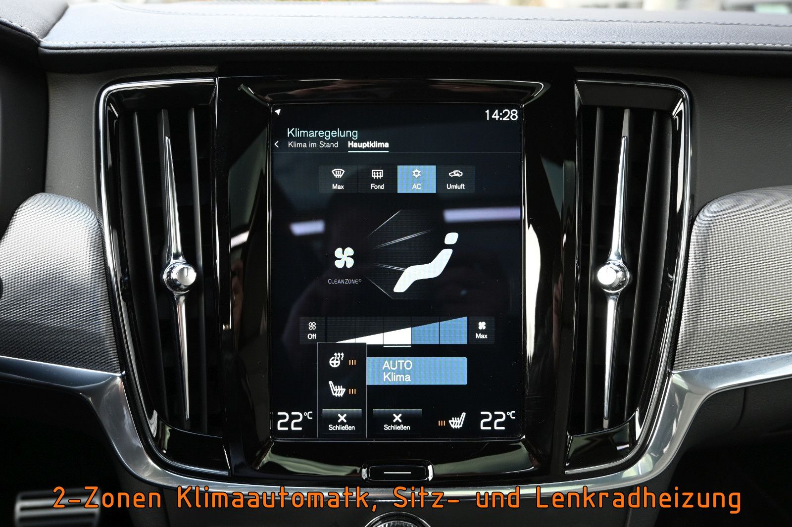 Fahrzeugabbildung Volvo V90 T8 AWD Rech R-DESIGN °ACC°AHK°FOUR-C°360°HUD