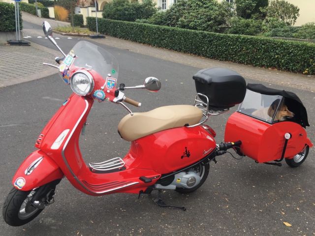 Vespa Primavera 150 Gespann