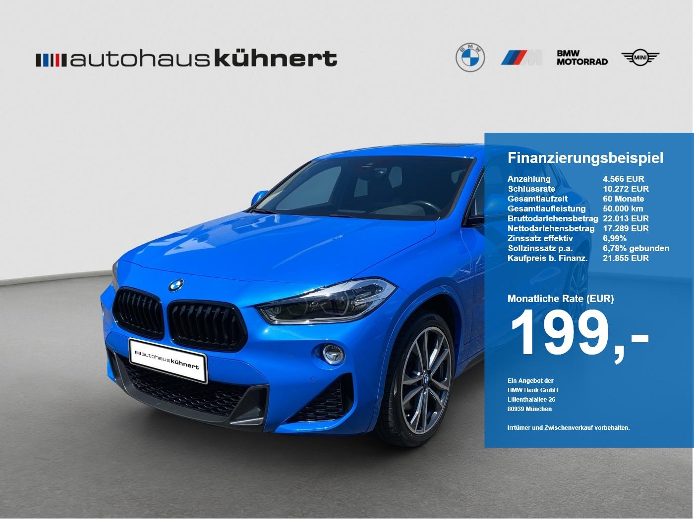 BMW X2 xDrive25d ///M-Sport LED PanoSD SpurAss HUD