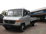 Mercedes-Benz 816 D Vario DoKa Pritsche 4 m/AHK/MOTORBREMSE - Mercedes-Benz Vario doka