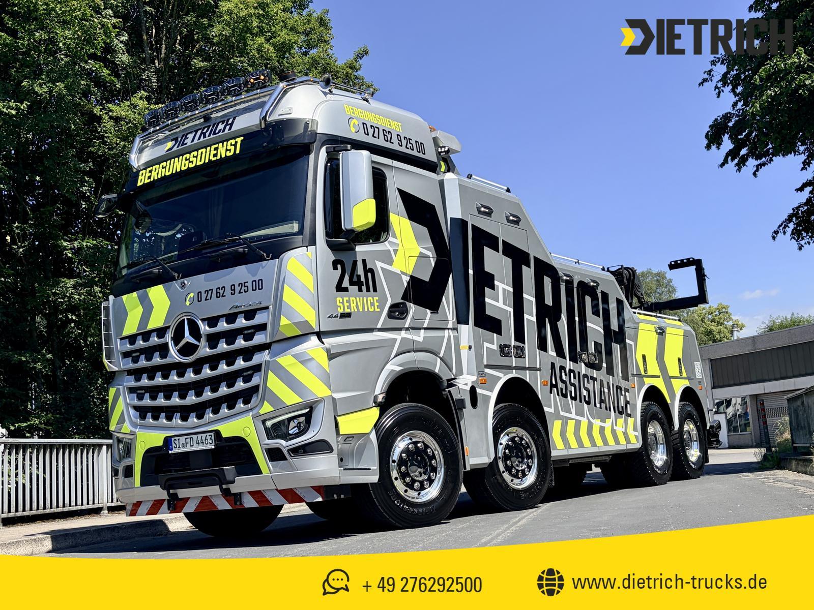 Mercedes-Benz Arocs 4463 EMPL BISON AWU Bergefahrzeug 3x Winde