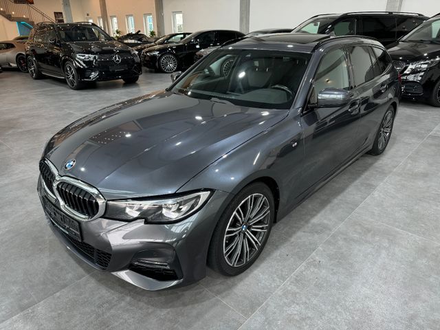 BMW 320 d Touring M Sport*LED*AHK*Pano*H&K*Teilleder