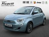 Fiat 500e Cabrio e Icon Navi Apple CarPlay Android Au - blaue Fiat 500e