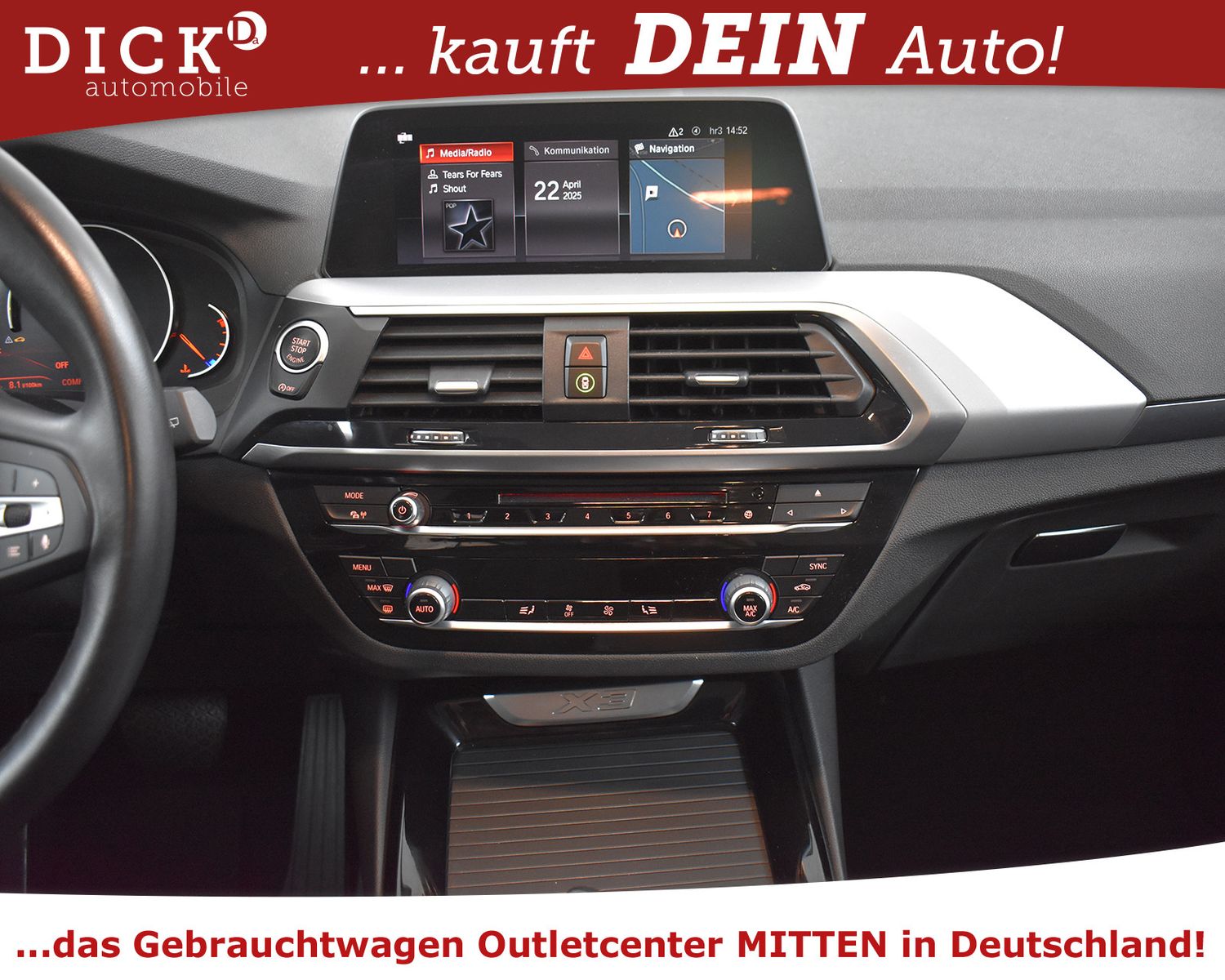 BMW X3 xDrive 20d Aut. NAVI PLUS+LED+SHZ+AHK+TEMP+MF - Image 14