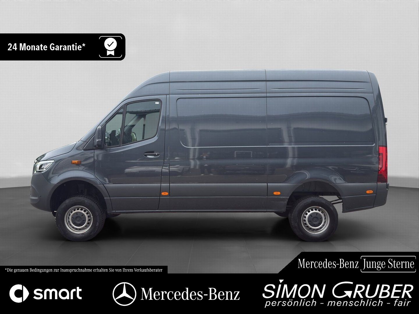 Fahrzeugabbildung Mercedes-Benz Sprinter 319 4*4 PRO hoch Standard L2H2 LED AHK