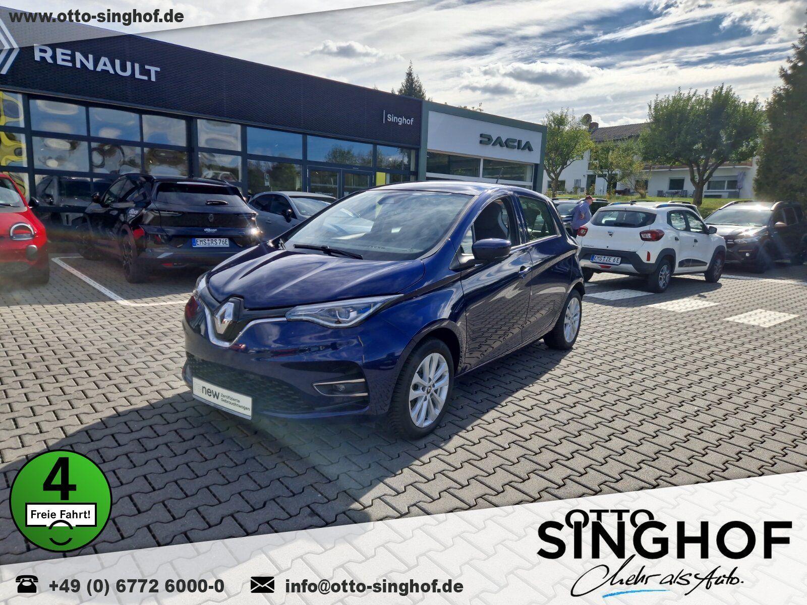 Fahrzeugabbildung Renault ZOE Experience (Selection) R110 Z.E. 50