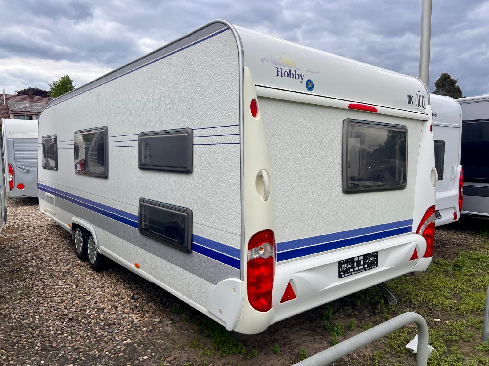Hobby 650 KMFE 3x Etagenbetten Festbett Vorzelt Mover