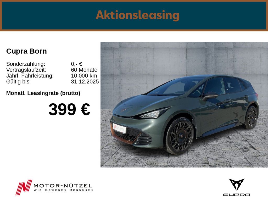 Cupra Born VZ 326PS/ NAVI/ Sennheiser/ Head-Up/ SHZ