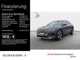 Audi e-tron Sportback S-line B&O*AHK*HuD*Air*Pano*RFK - mit Elektro-Antrieb: Blau, Alcantara, Sitzheizung, Geländewagen