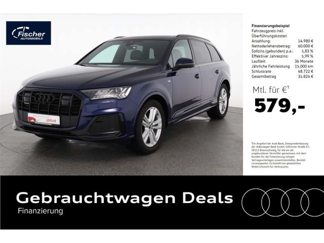 Audi Q7 50 TDI qua. S line S Tip. AHK/Matrix/P-Dach