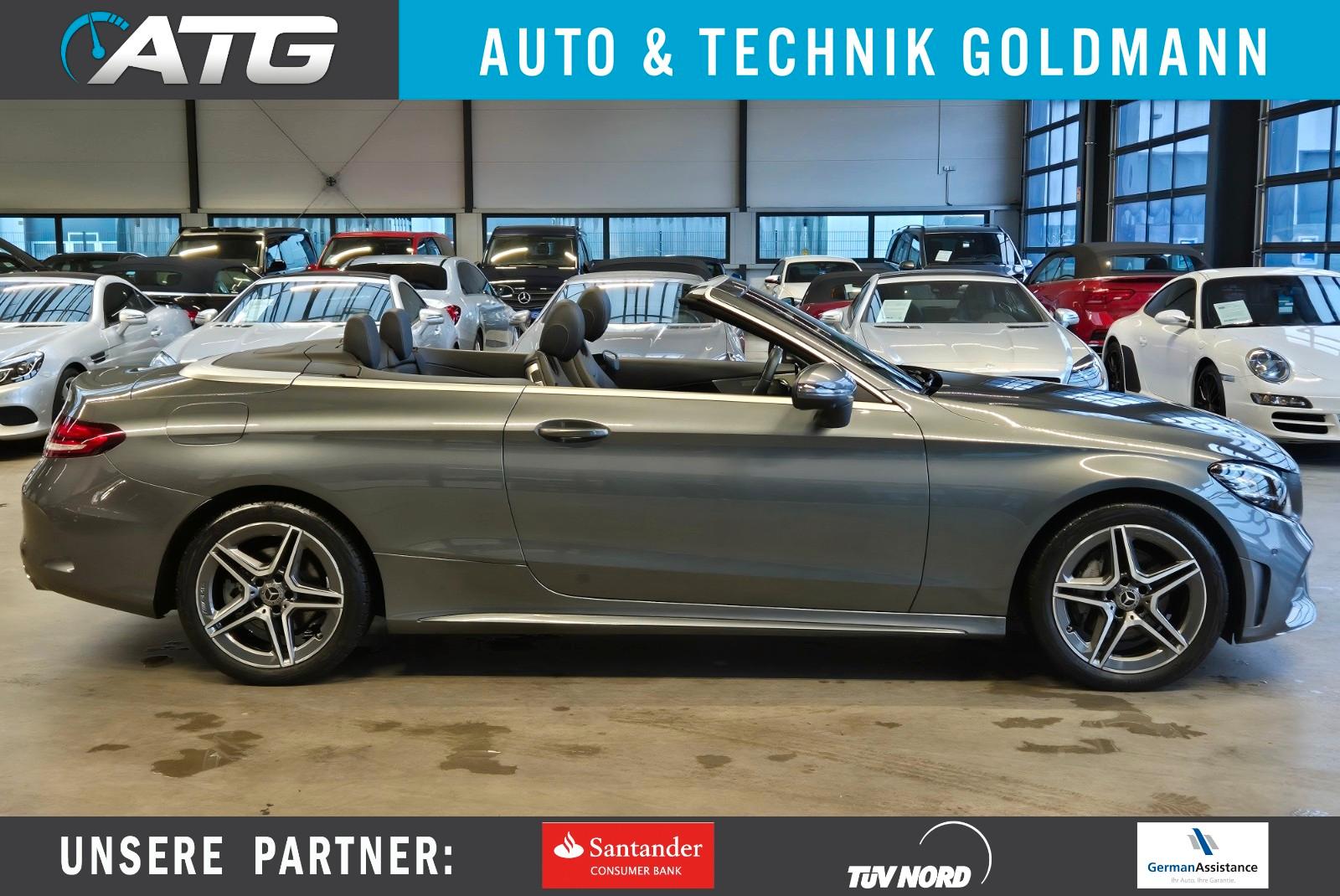 Mercedes-Benz C 180 CABRIO AMG LINE MBUX NAV SHZ AIRSCARF CAM