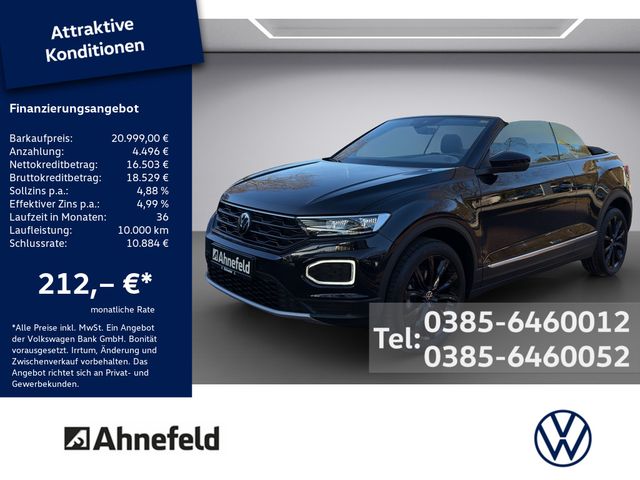 T-Roc Cabriolet 1.0 TSI Style KLIMA PDC ACC LED