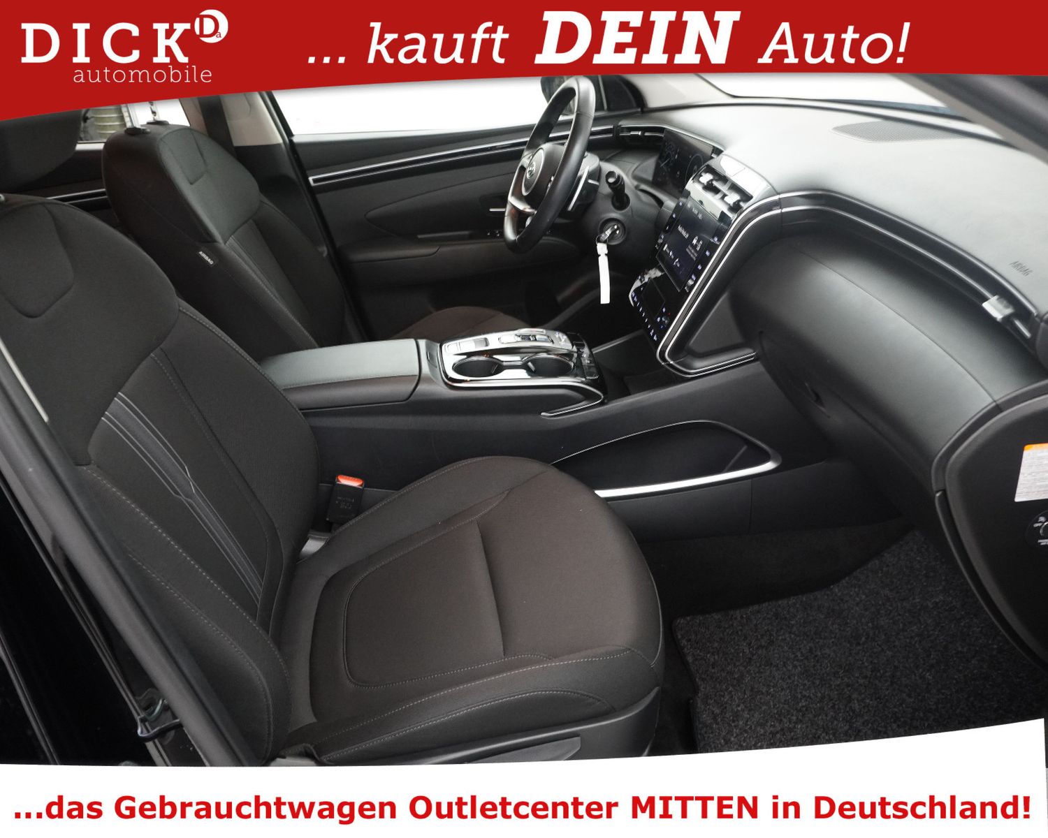 Fahrzeugabbildung Hyundai Tucson 1.6 T-GDI Hyb 4WD >NAVI+KAM+VIRTU+ACC+19"