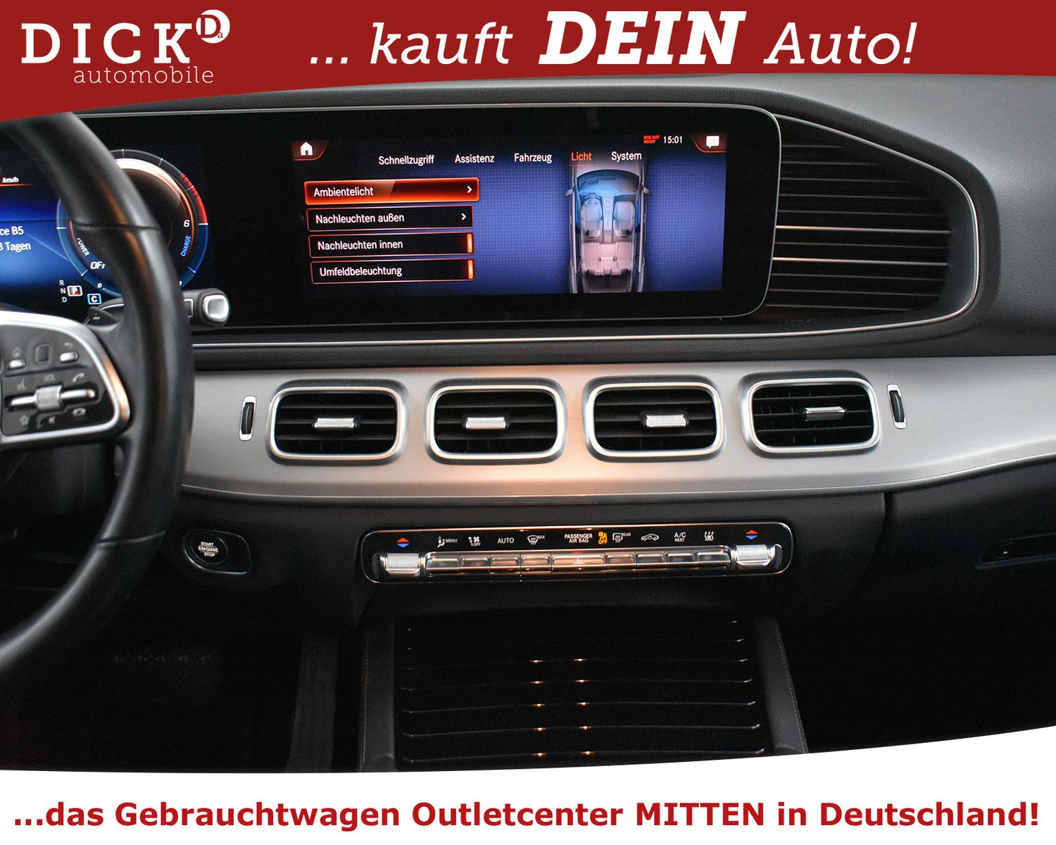 MERCEDES-BENZ GLE 350de 4M >STANDHZ+WIDESC+KAM+LEDER+NAVI+TEMP - Image 17