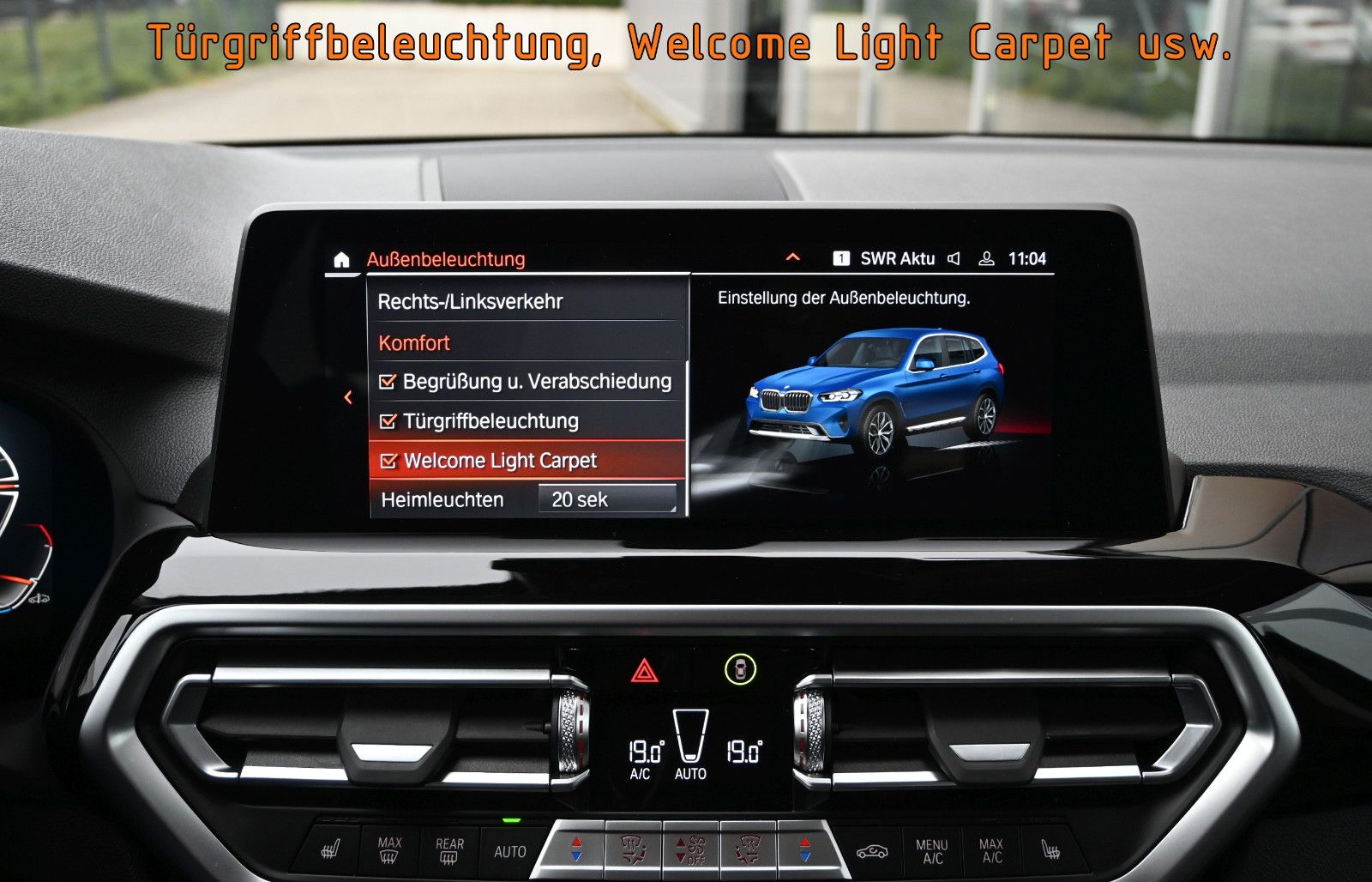 Fahrzeugabbildung BMW X3 xDrive30i °ACC°AHK°STANDHEIZUNG°MEMORY°HUD°