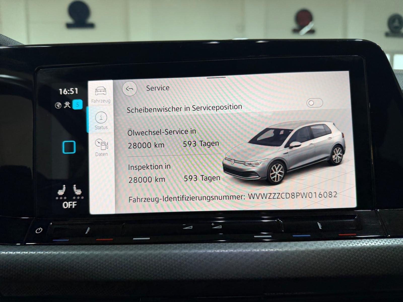 Volkswagen Golf VIII Lim. Active 2.0TDI DSG/AHK/CAM/GARANTIE, миниатюра 20