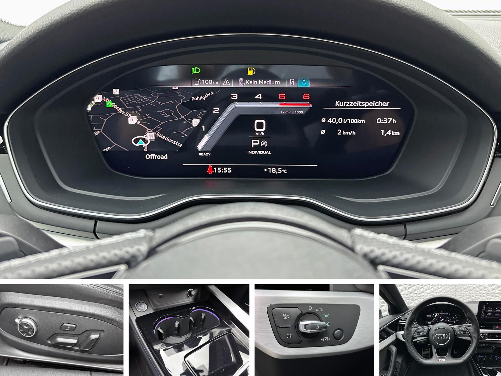 Fahrzeugabbildung Audi A4 40 TDI QUA/S-LINE/COMPETITION/MATRIX/PANO/B&O