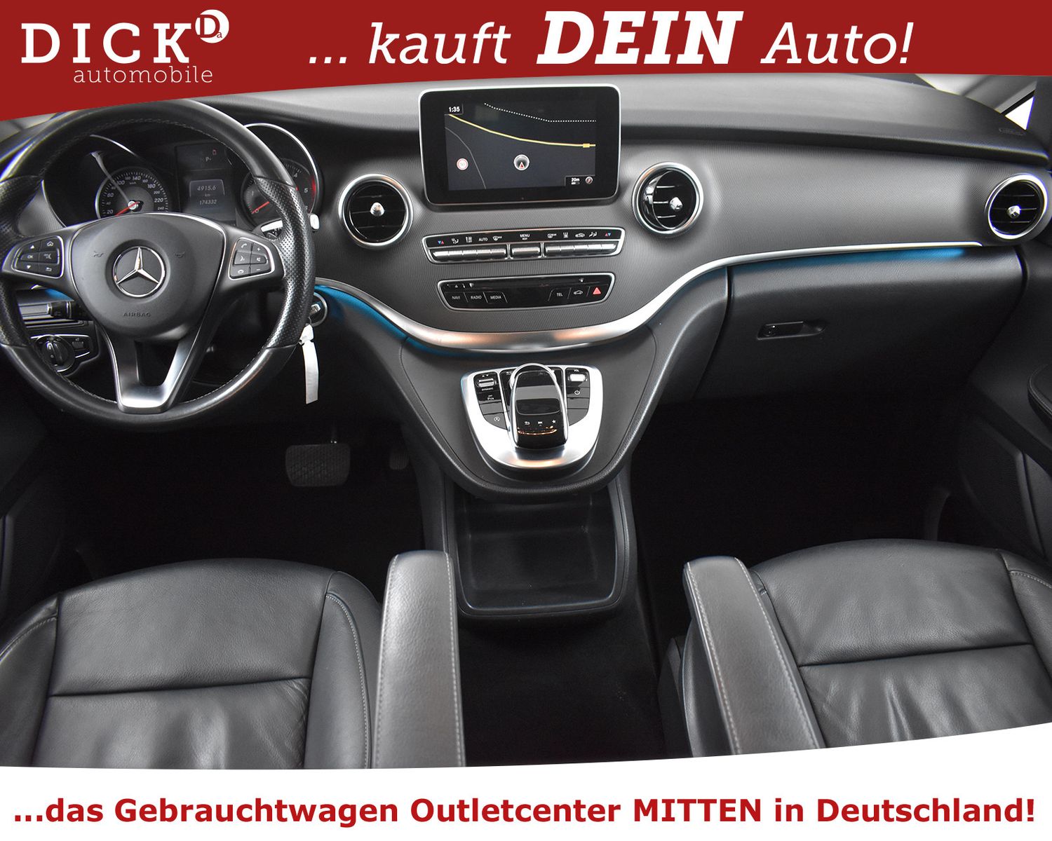 MERCEDES-BENZ V250d Avantg LANG STDHZ+COMAND+LEDER+SHZ+AHK+KAM - Image 8