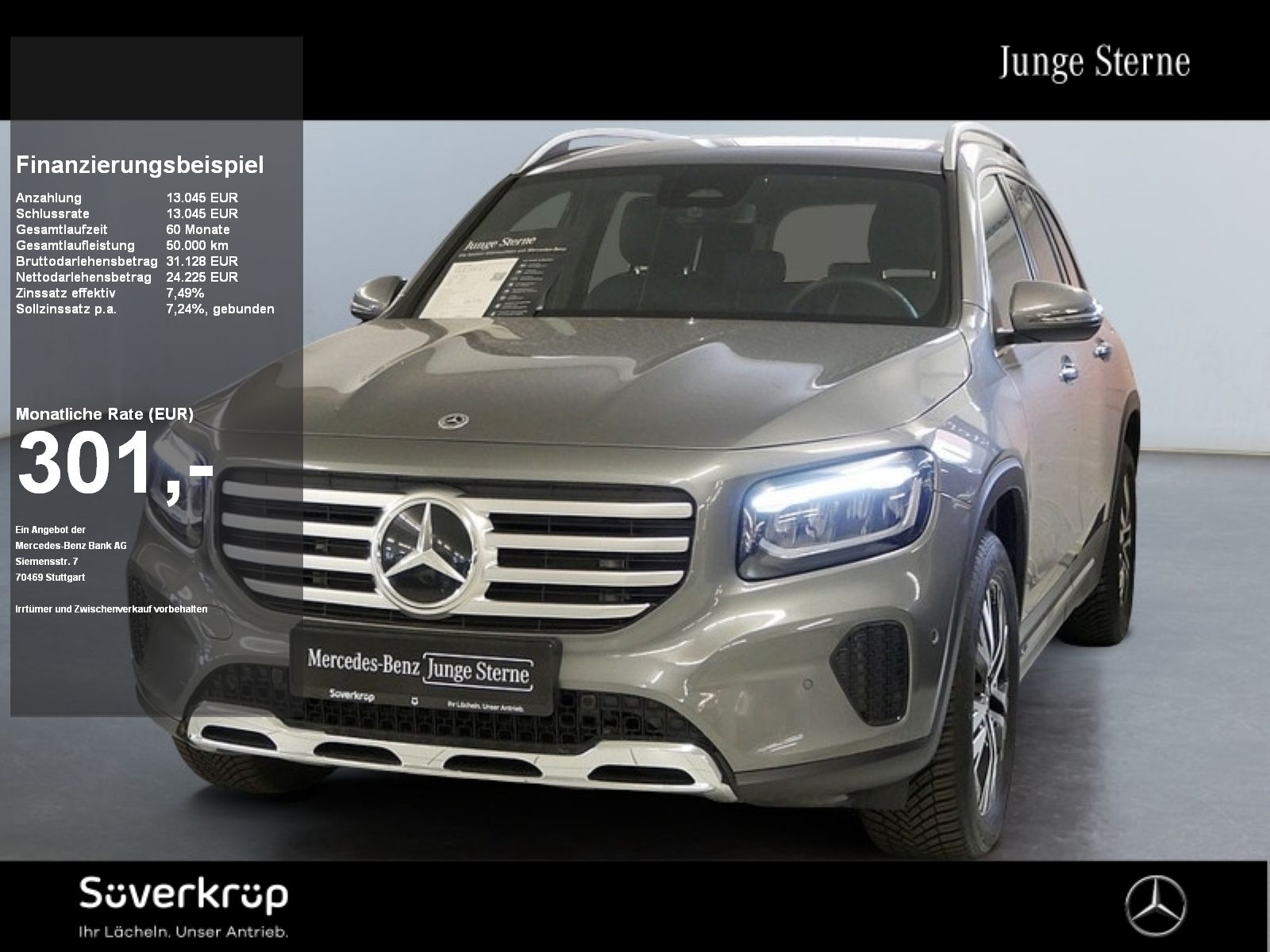Mercedes-Benz GLB 200 d // PROGRESSIVE DISTR KAMERA SPUR PDC