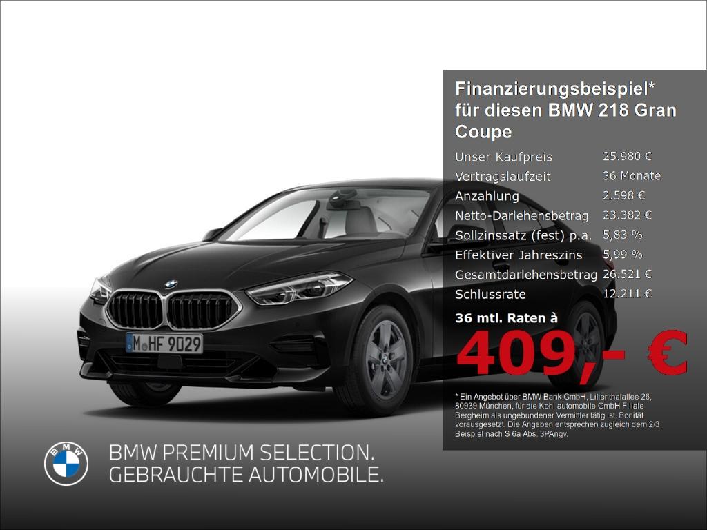 BMW 218 Gran Coupe i Sport Line Head Up Display HiFi