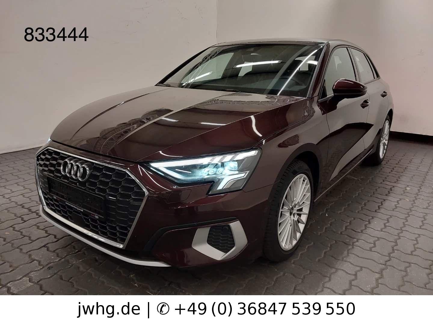 Audi A3 Sportback S-Line LED+/ACC+/PANO/B&O