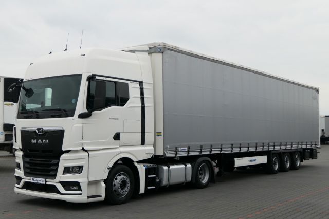 MAN TGX 510 / GX / RETARDER / LOWDECK / + KRONE MEGA