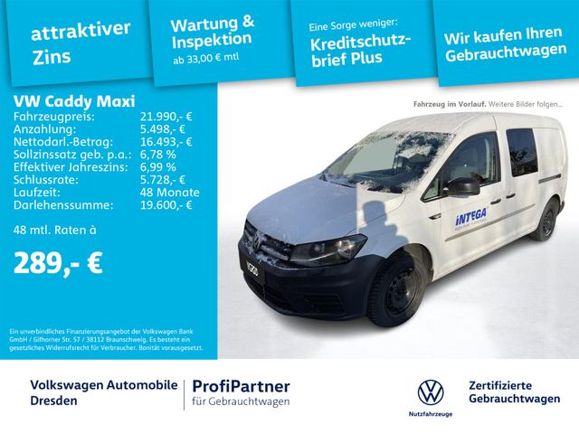 Volkswagen Caddy Maxi Kombi 2.0 TDI KLIMA NAV GRA 5-SITZER