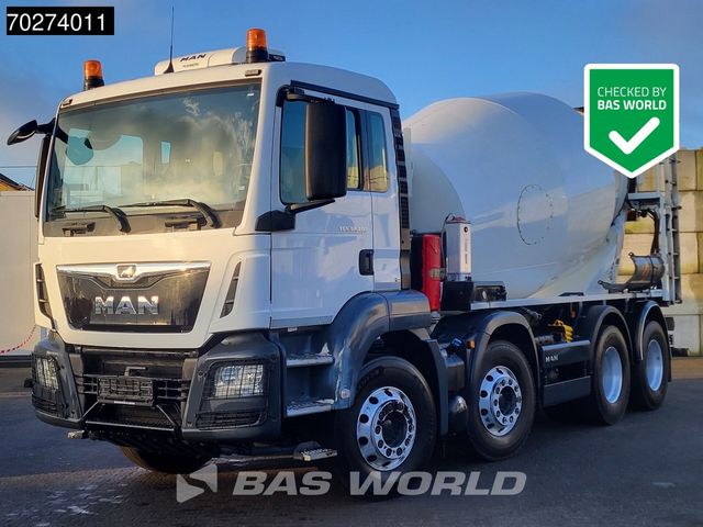 MAN TGS 33.400 8X4 9m3 Liebherr mixer Steelsuspensio