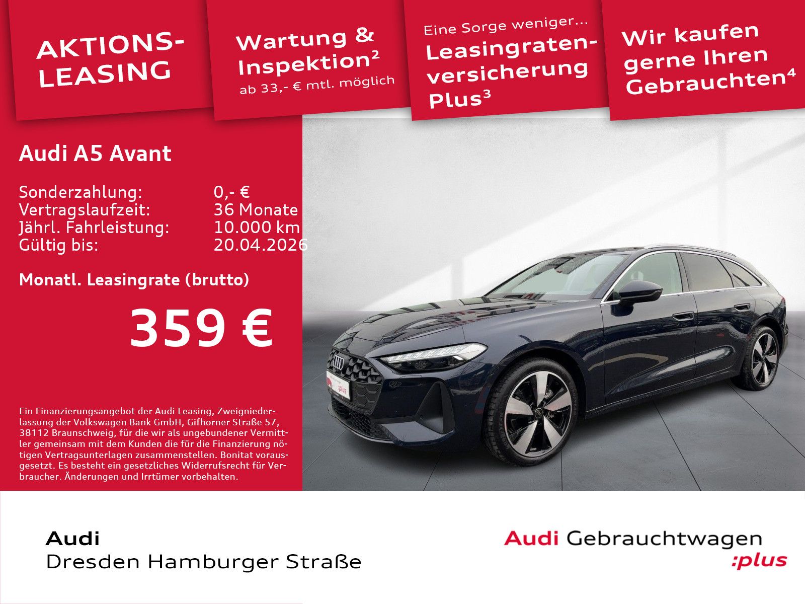 Audi A5 Avant 2.0 TFSI Tech LED Navi AHZV S tronic