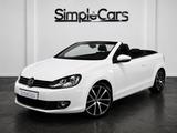 Volkswagen Golf VI Cabriolet Exclusive - Volkswagen Golf: Vollleder, mit Navigationssystem, Cabrio