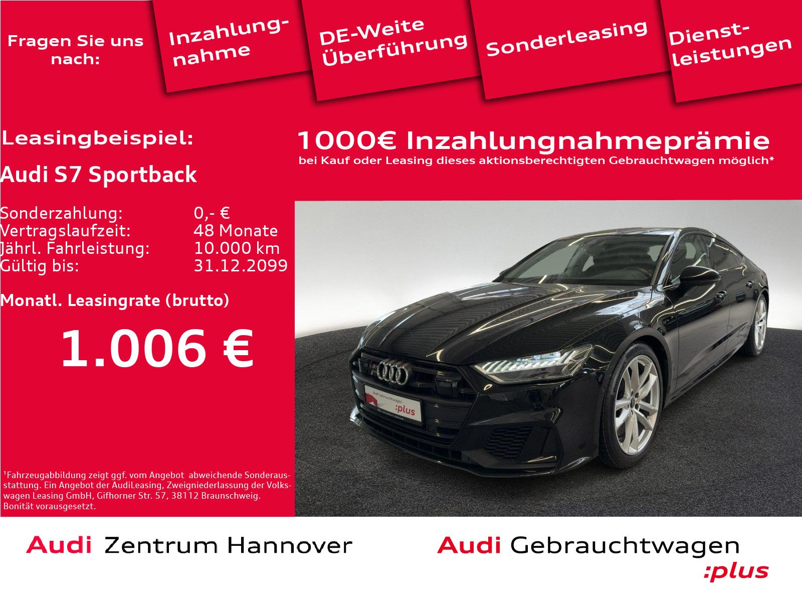 Audi S7 Sportback 3.0 TDI quattro HD Matrix Pano Stan