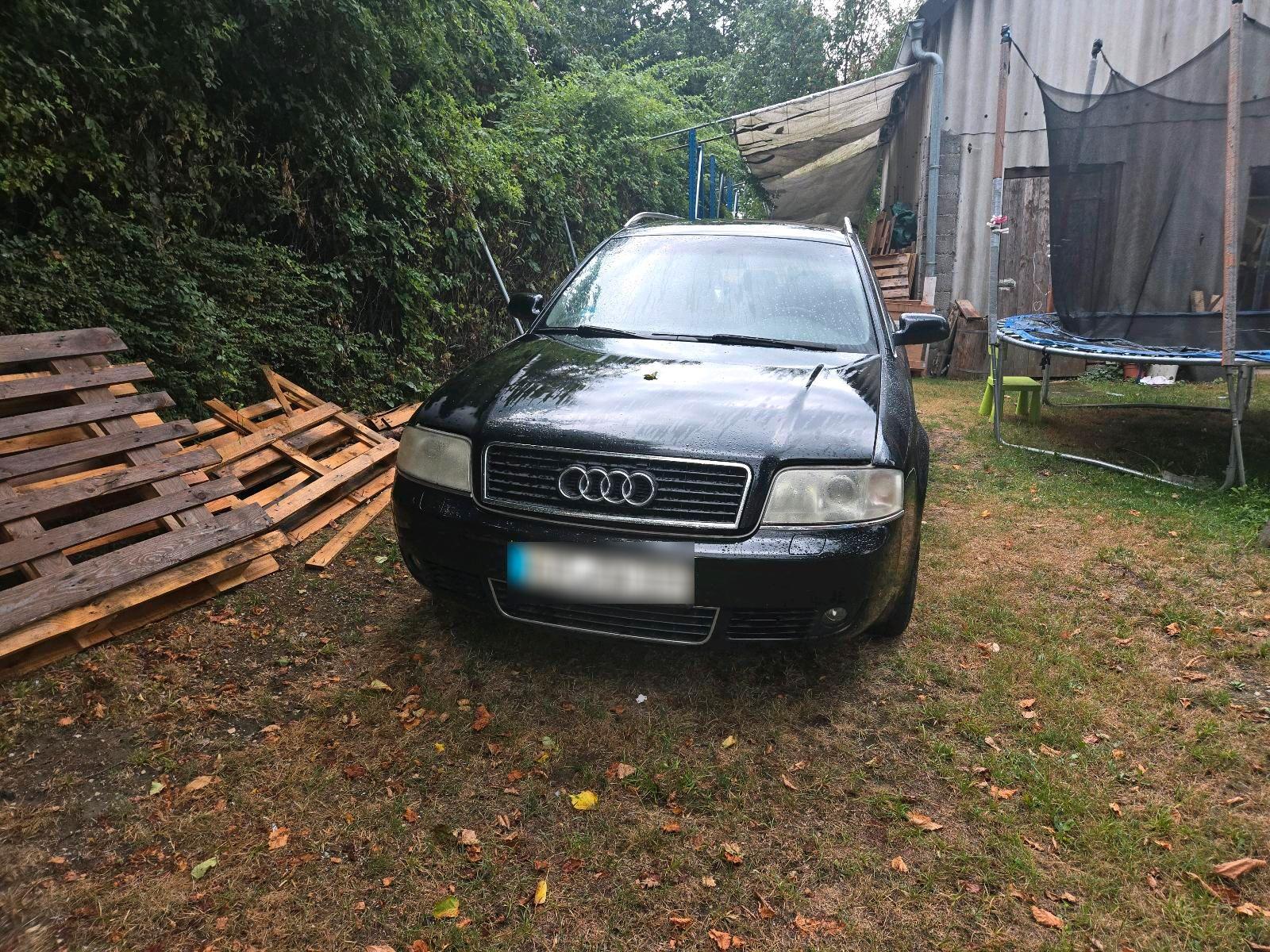Audi A6 2004 — rear view