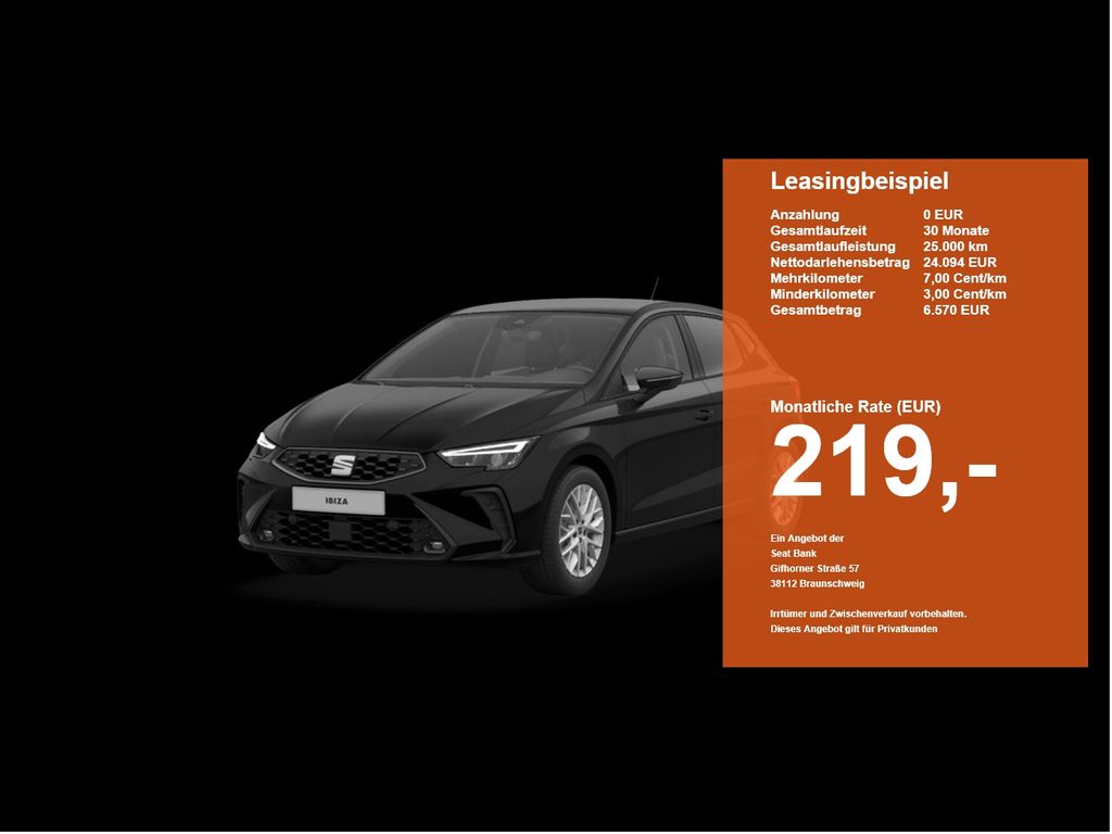 Ibiza 1.0 TSI DSG FR