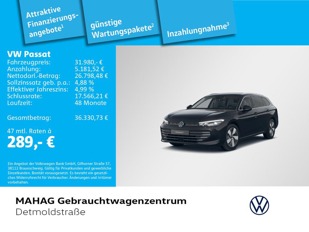 Image of Volkswagen Passat