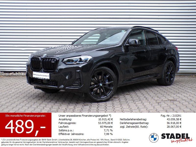 BMW X4 M40i Laser HuD 360° DriveAssiPro Standheizung